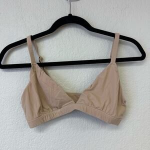 Skims Fits Everyday Triangle Bralette Tan